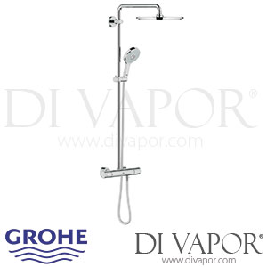 Grohe Rainshower System 310 Shower System with Thermostat - 2013 to 2016 - Spare Parts 27968000 GEN2